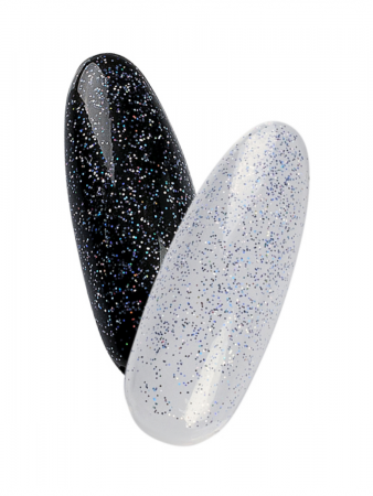 Топ-гель для ногтей с шиммером Lightning Purple Sofiprofi Top Coat, 10 мл